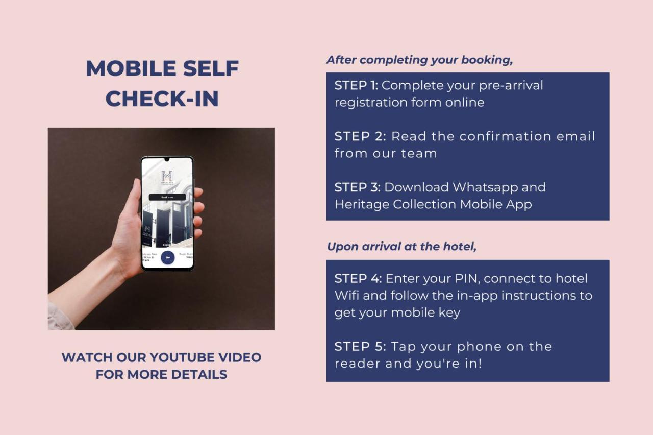 Heritage Collection On Pagoda - Mobile App Check-In Singapore Exterior photo
